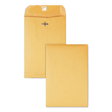 Quality Park™ Park Ridge Kraft Clasp Envelope, #55, Square Flap, Clasp-gummed Closure, 6 X 9, Brown Kraft, 100-box freeshipping - TVN Wholesale